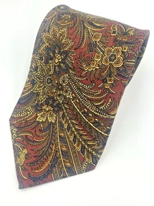 Robert Talbott Best of Class Men's 100% Silk Necktie Floral  57.5"L - Picture 1 of 6