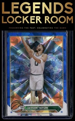 2023-24 Topps Chrome Sapphire Edition #164 Jayson Tatum - Image 1 of 2