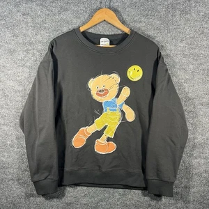 13DE Marzo x Smiley Crewneck Sweatshirt Bear Herren Medium RAR - Bild 1 von 11
