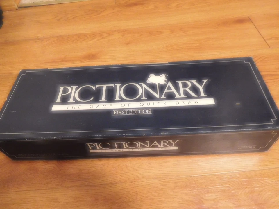 Pictionary First Edition 1985 Board Game  100 %   Complete Western Publishing - Image 1 of 4