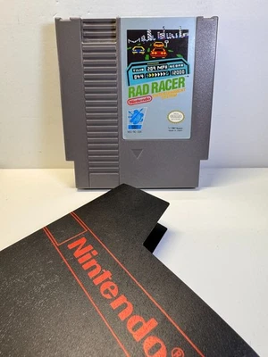 Rad Racer (Nintendo NES, 1987) Authentic. Tested. Great Labels! Oval Seal var. - Image 1 of 4