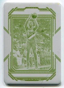 2022-23 Prizm Printing Plate Yellow Damian Lillard 1/1 Portland Trail Blazers - Picture 1 of 2