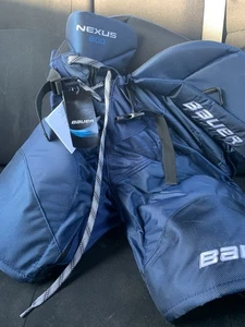 Neu mit Etikett Bauer Nexus 800 Hockeyhose Senior blau Large - Bild 1 von 4