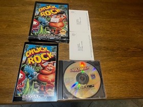 Chuck Rock Sega CD. Tested and Working.
