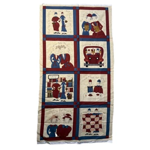 Panel de tela colgante de pared Gervais arena gruesa y delgada Best Friends 21” x 40” moda - Imagen 1 de 10