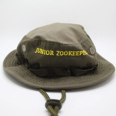 Junior Zookeeper оливковый зеленый ведро Boonie шляпа туризм кемпинг - Изображение 1 из 4