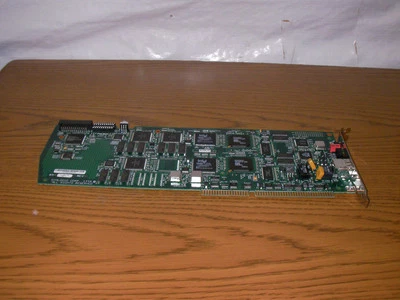 Dialogic D/240SC-T1 REV 3 W/Combined Media Board Dual T1 16-Bit ISA - Image 1 of 4