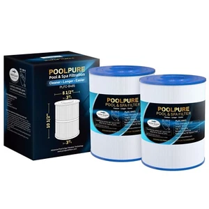 POOLPURE C-8465 Spa Filter Replaces Watkins 31114, Pleatco PWK65, Filbur FC-3960 - Picture 1 of 8