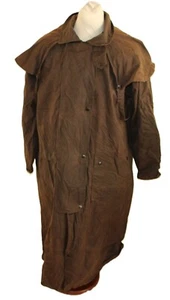 AUSTRALIAN TRADERS REIT MANTEL WACHS OILSKIN WAX COWBOY JACKE MADE IN USA Gr L - Bild 1 von 7