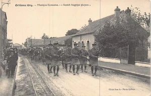 Scotland - World War I in France - Scottish Bagpipers in Orléans - Publ. Joseph - Picture 1 of 2