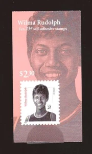 US - Booklet of 10 - Sc #3436d - Wilma Rudolph - MNH - Picture 1 of 2