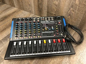 Pyle PRO PMXU88BT Mixer da studio 8 canali con cavo di alimentazione BELLO! Spedizione gratuita! - Foto 1 di 21