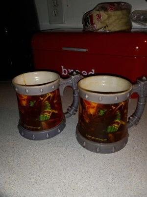 Taza World of Warcraft Orgrimmar Taverncraft 2010 edición limitada Stein X 2 Foto 1 de 3