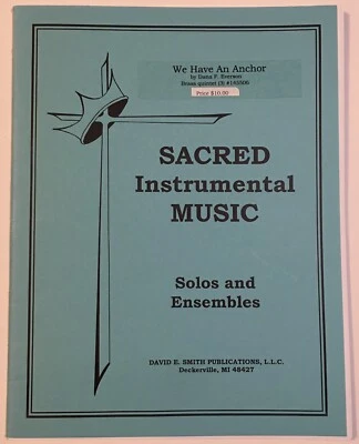 Sacred Instrumental Sheet Music ~ We Have an Anchor ~ David E Smith ~ Brass - Image 1 of 3