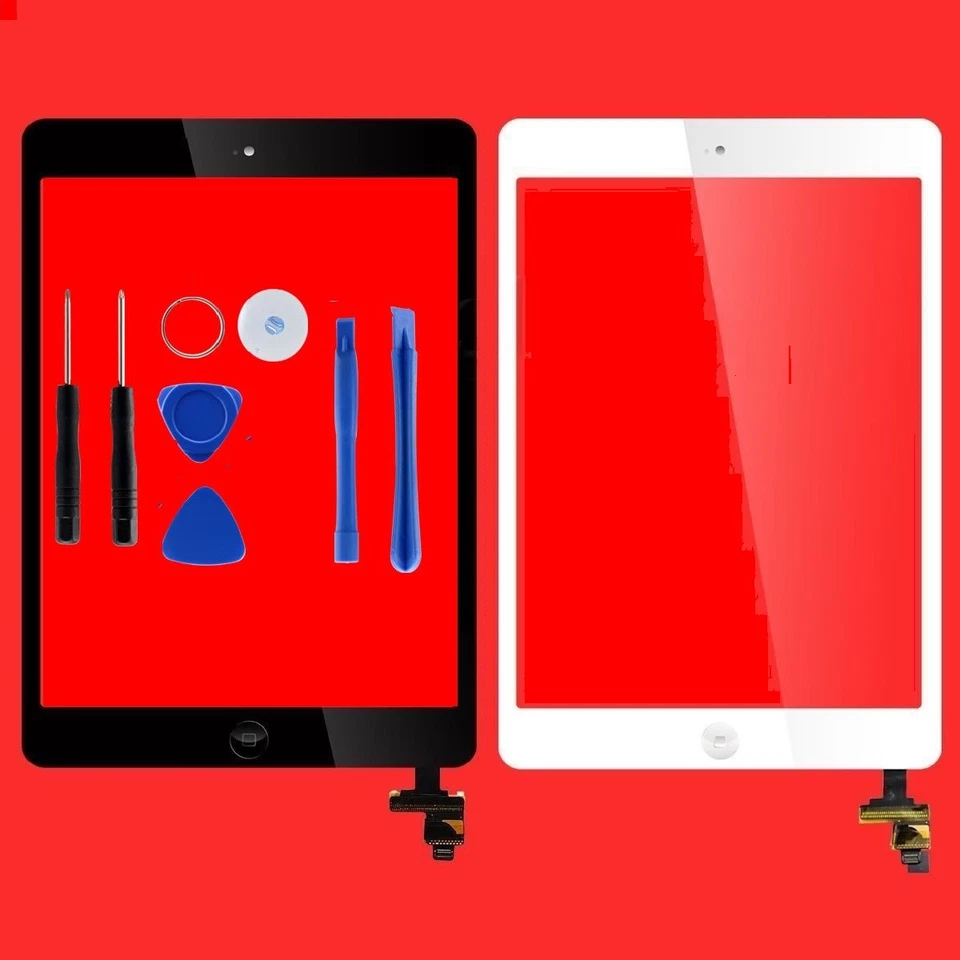 Digitizer Glass Touch Screen Replacement For Apple iPad 2 3 4 Air 1 Mini 1 2 - Image 1 of 4