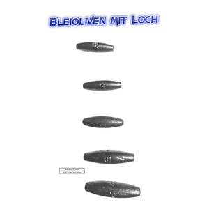 Oliven Blei mit Loch Set - Bild 1 von 1