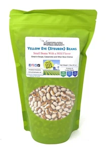 Frijoles ojos amarillos (Steuben), 2 libras ~ YANKEETRADERS® ~ ENVÍO GRATUITO - Imagen 1 de 4