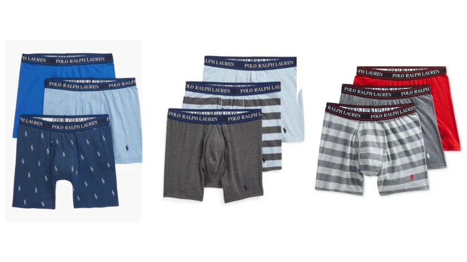 Men's Polo Ralph Lauren 3-Pack Stretch Classic Fit Boxer Briefs Pick Size/Color - Image 1 of 1
