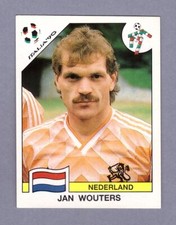 JAN WOUTERS Panini WC ITALY 90 Figure NEW. Sticker NEW! #281 **READ**READ