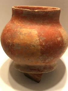 Autentica nave mayan precolombiana possibilmente dalle regioni copan 6""l x 5,5"t - Foto 1 di 10