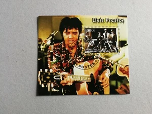 Sellos de Benín . Usado. Música. Elvis Presley - Imagen 1 de 1