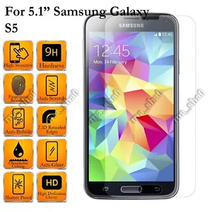 2 Pack Premium Tempered Glass Screen Protector Saver Flim for Samsung Smartphone - Picture 1 of 34