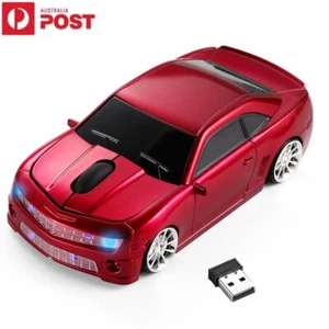 New Wireless Car Mouse Desktop Computer Mouse Optical Mice for PC/Laptop MAC AU - Picture 1 of 6