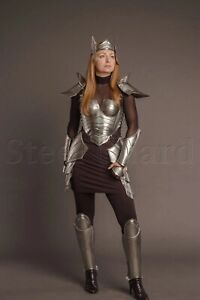 Medieval Lady Female Body Armor shoulders - Corset - Skirt Halloween Costume