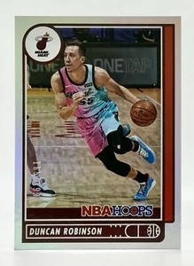 2021-22 Panini NBA Hoops Silver #30 Duncan Robinson 165/199 Miami Heat - Picture 1 of 2