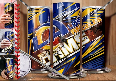 Rams 20 oz Tumbler Cover