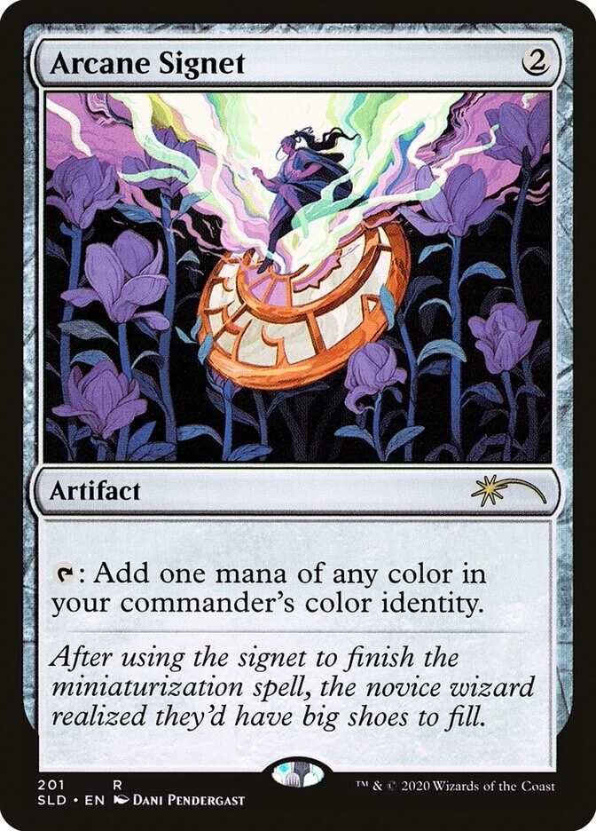 Arcane Signet - Secret Lair Drop - SLD 201 - EN - Magic The Gathering MTG - Bild 1 von 1
