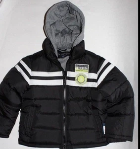New U.S. Polo Assn. Boys' "Sport of Kings" Jacket Coat Black Size 5/6 MSRP$75.00 - Picture 1 of 3