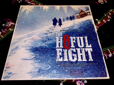 BrOkEn HiPsTeR ~ Tarantino ENNIO MORRICONE H8FUL EIGHT 8 180 Gram 2 LP Vinyl ! - Image 1 of 4