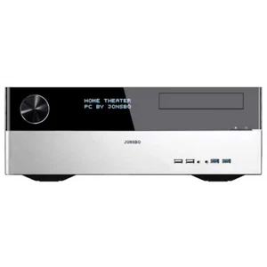 Jonsbo G3 Home Theatre PC HTPC Horizontal Case - Silver and Black - Photo 1/5