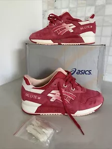 Rare ASICS Gel-Lyte III 'Strawberries and Cream' H64BK - US 10 - REPLACEMENT BOX - Picture 1 of 24