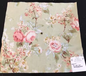 OLD WORLD WEAVERS Vivian Print in Spring 16 1/2 x 18" Fabric Sample - Picture 1 of 4
