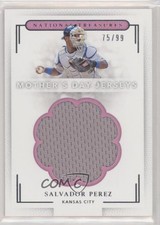 2016 Panini National Treasures Mother's Day Jerseys /99 Salvador Perez #MOM-SP