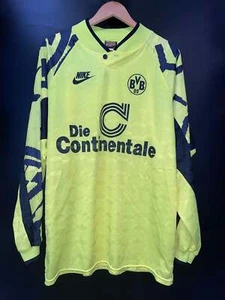 BORUSSIA DORTMUND 1991-1992 ORIGINAL JERSEY SIZE XL - Picture 1 of 7