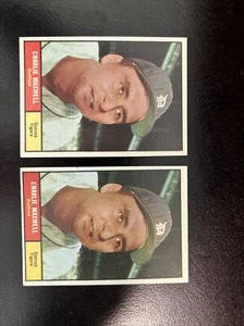 1961 Topps #37 Charlie Maxwell EX+ Lot (2) SHARP! - Picture 1 of 2