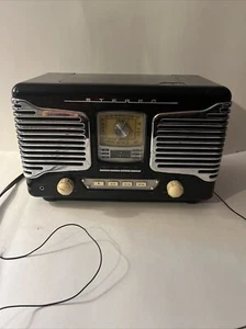 Vintage Black TEAC SL-D80-B Deluxe AM/FM Stereo Radio CD Player (player BROKEN) - Picture 1 of 19