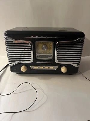 Vintage Black TEAC SL-D80-B Deluxe AM/FM Stereo Radio CD Player (player BROKEN) - Image 1 of 4