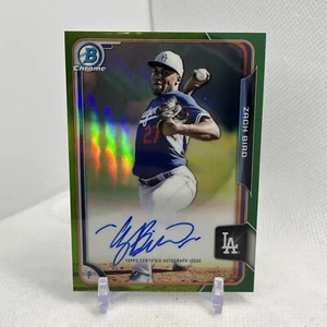 2015 Bowman Chrome Prospects Auto Green Refractor /99 Zach Bird #BCAP-ZB Auto - Picture 1 of 6