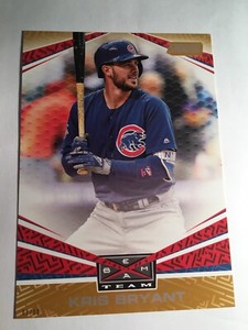 2019 Topps Stadium Club Beam Team Jumbo 5x7 Kris Bryant Cubs BT9 02/10