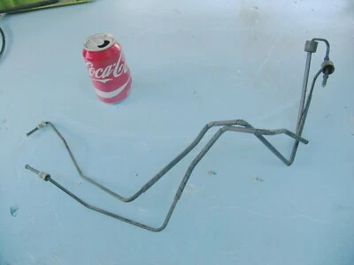 2 líneas/tubos de freno debajo de la batería (de BMW R1150RT 2002 desmontado con 56 k millas) Foto 1 de 3