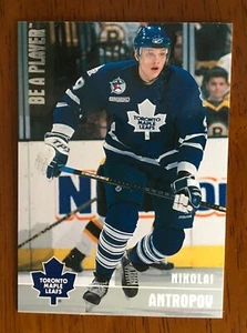 1999-00 ITG Be A Player Memorabilia Silver rookie #302 Nikolai Antropov /1000 - Bild 1 von 2