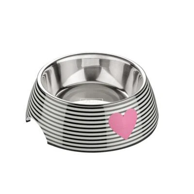 Hunter Melamin-Napf Biri weiß/schwarz Hundenapf  - Bild 1 von 2