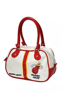 Sale! NBA Miami Heat Perfect Bowler Bag Purse Hand Bag WH - Picture 1 of 1