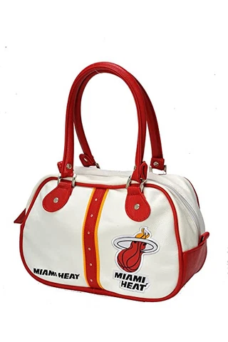 Sale! NBA Miami Heat Perfect Bowler Bag Purse Hand Bag WH Cover