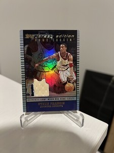 2003 Topps Jersey Edition Steve Francis Home Cookin’ Jersey Card No. JE-SFR