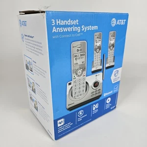 AT&T NIB DL72310 Cordless Phones/ Answering Machine 3 Handsets Bluetooth - Picture 1 of 6